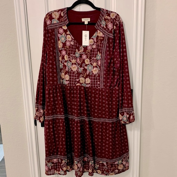 Style & Co. Dresses & Skirts - NWT Boho Floral Dress